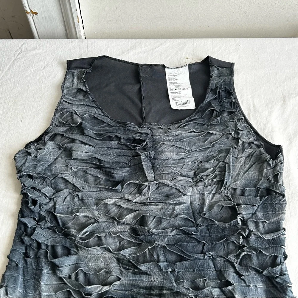 Girl's Zombie Tattered Dress with Skull & Crossbones Halloween Costume